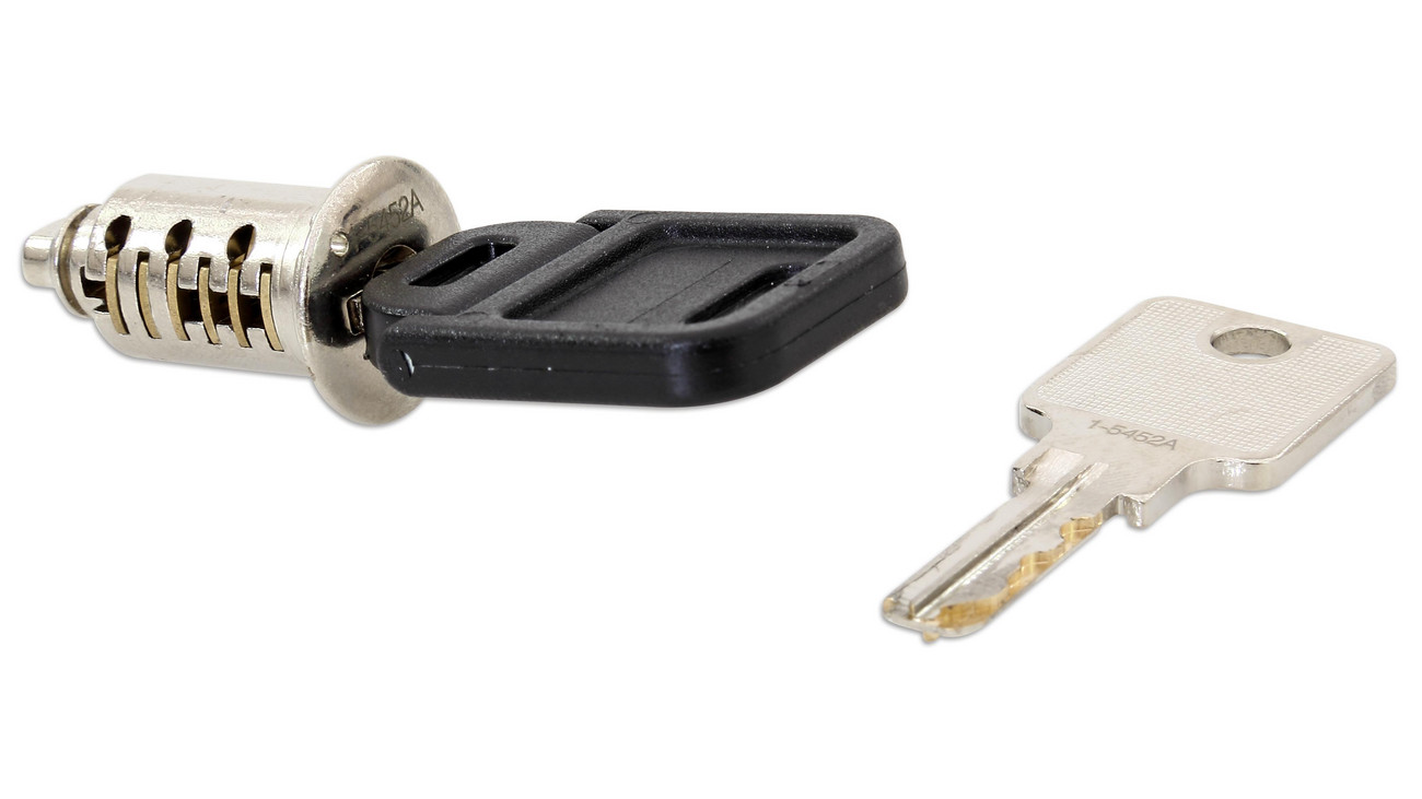 5,2-mm-Loch-Schrankschlüssel, Zinklegierungsschlüssel,  Schubladenschrank-Sicherheitsschlüssel für Dreieck-Panel-Schloss