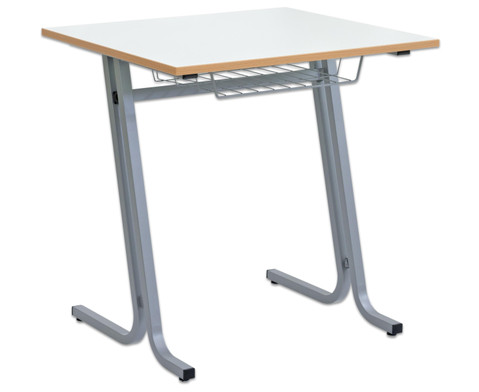 Betzold Schueler-Einzeltisch swing Tischplatte  75 x 65 cm