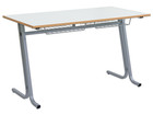 Betzold Schüler Zweiertisch swing Tischplatte 130 x 65 cm
