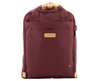 GOLLA Rucksack Orion hellgrau/weinrot/schwarz