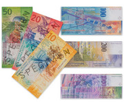 Betzold Rechengeld Schweizer Franken Banknoten 1