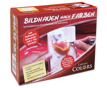 Bildhauen nach Farben Relief