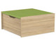 EduCasa Podest - Quadrat mit Rollkasten 75 x 75 cm-4