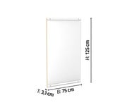 EduCasa Wandspiegel für Podeste 125 x 75cm 3
