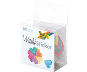 folia Washi Sticker bunte Herzen 3