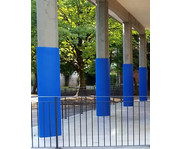 Wand und Säulenschutz (H x B x T): 100 x 200 x 2 cm 5