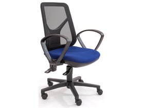 Bürostuhl „Ergonomic“ mit Armlehne und Designrückenlehne