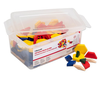Betzold Pattern Blocks 250 teilig