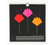 folia Bastelkalender quadratisch blanko 3 Stück 5
