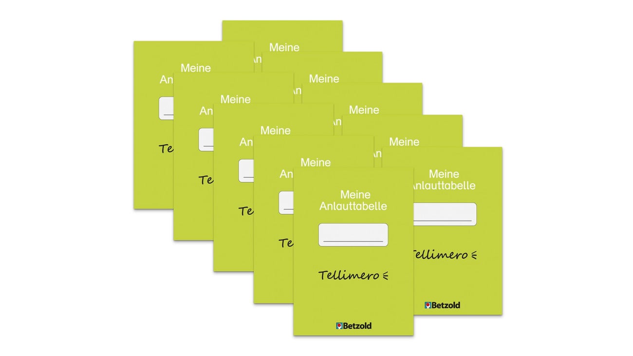 Tellimero Anlauttabelle, Schüler-Heft, Setgröße: 10 Stück