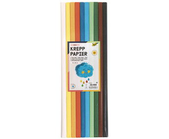 Krepppapier Rollen 10 Stück
