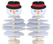 Bastelset Holzaufsteller Weihnachten 5
