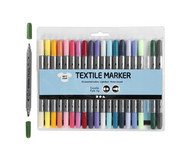 Textilmalstifte Duo | 20 leuchtende Farben | BETZOLD