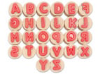 Holzstempel Buchstaben