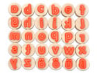 Holzstempel Buchstaben