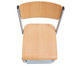 Fußrastenstuhl mit Holzsitzschale 4