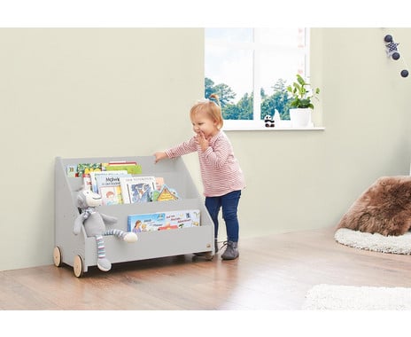 Pinolino Kinderbücherregal mit Rollen