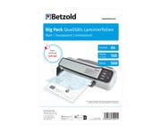 Betzold Laminierfolien DIN A4 150 mic 500 Stück glänzend oder matt 6