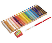 STABILO® Buntstifte woody 3 in 1 Kartonetui 18 Farben 3
