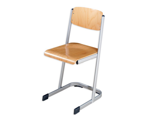 Schuelerstuhl DIN ISO 5970 3 Sitzhoehe 34 cm