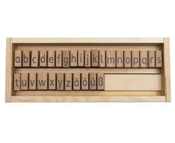 Betzold Kleinbuchstaben Stempel