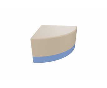 Betzold Clubbo Mini Hocker Viertelkreis