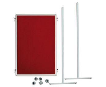 Betzold Kinder Stellwandtafel mit Stoffoberfläche