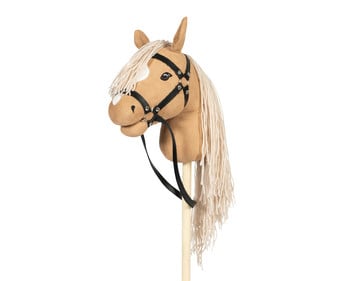 Steckenpferd Hobby Horsing mit offenem Maul