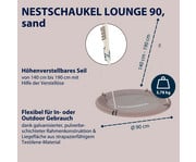 HUDORA Nestschaukel Lounge 3