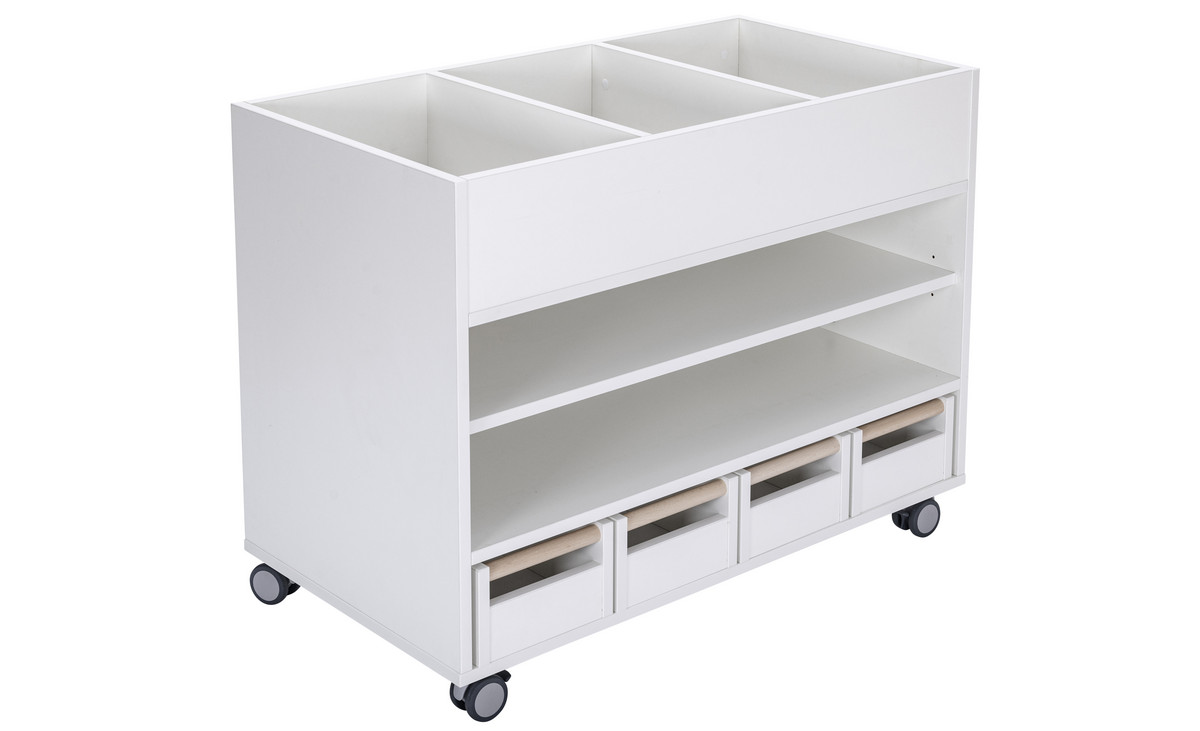 Universalwagen für Bastelmaterial & Bücher