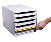 Exacompta Schubladenbox Iderama DIN A4 plus 5 Fächer 6