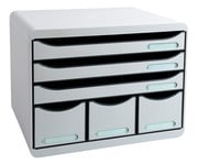 Exacompta Schubladenbox STOREBOX 6 Fächer 1