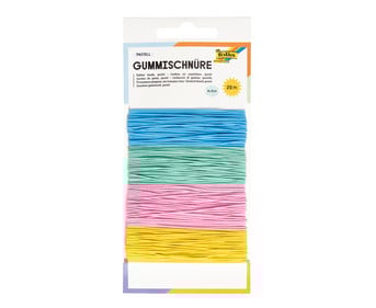 Gummischnüre Set mit 4 Stück
