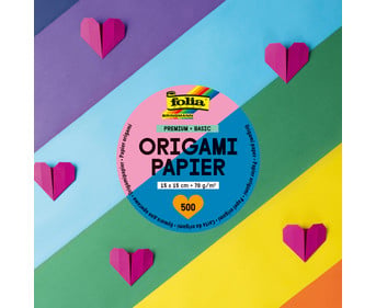 folia Origami Faltpapier Premium 70 g/m² 500 Blatt