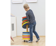 Mobiler Kissenwagen mit Donut Sitzkissen 7