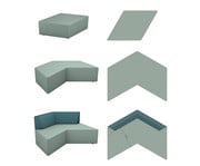 Betzold Mosaik Polstermöbel Set 6 teilig 4