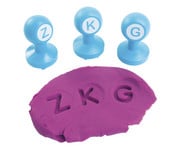 Buchstaben Knet Stempel 26 Stück 4