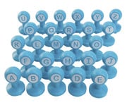 Buchstaben Knet Stempel 26 Stück 2