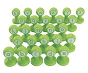 Buchstaben Knet Stempel 26 Stück 7