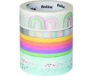 folia Washi Tape Hotfoil 4er Set 2