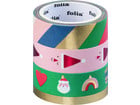 folia Washi Tape Hotfoil 4er Set