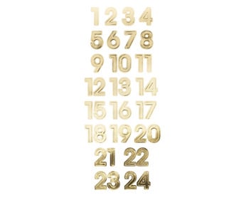 folia Adventskalendersticker