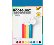 folia Moosgummi 20 x 29 cm 10 Bogen 6