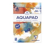Clairefontaine Aquarellblock naturweiß 300 g/m² 4