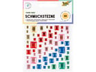 folia Quadratische Schmucksteine selbstklebend 66 Stück