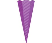 folia Schultüten Rohlinge aus 3D Wellpappe 5er Set einer Farbe 6