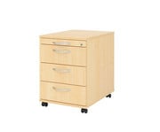 Betzold Rollcontainer Solid mit 4 Schüben abschließbar 7