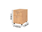 Betzold Rollcontainer Basic mit 4 Schüben