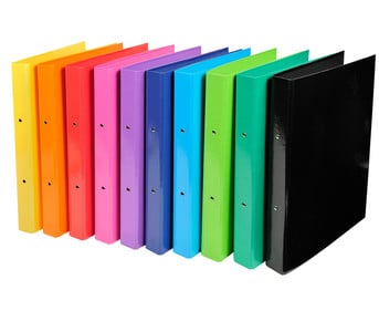 Exacompta Ringbücher aus Karton DIN A4 bunt 10 Stück