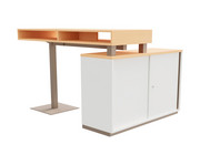 Theke Compoint mit Stauraum 7